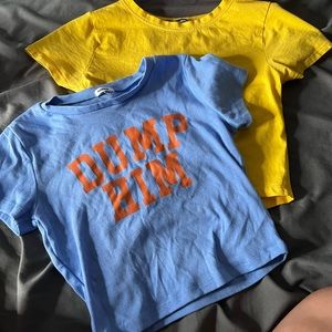two crop tops for cheap